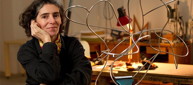 La escultora Blanca Muñoz, elegida académica de Bellas Artes
