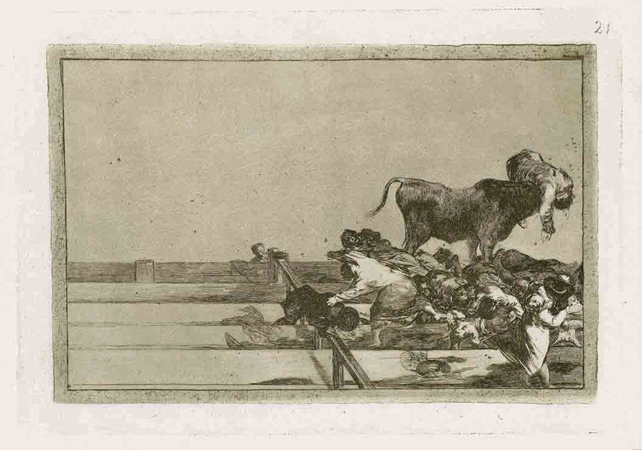 GOYA. 21 Desgracias acaecidas ..