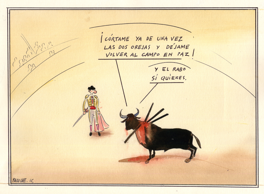 Córtame lo que sea y déjame. Paco Catalán.