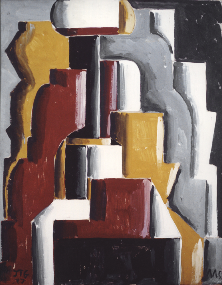 Joaquín Torres García (Uruguay) Formas abstractas ensambladas, 1937