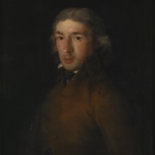 Retrato Moratín. Real Academia de Bellas Artes de San Fernando