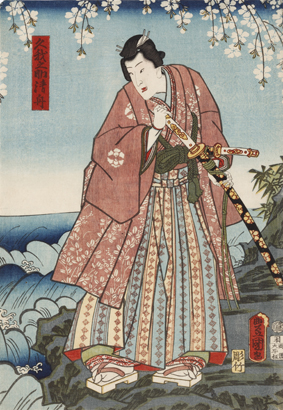 Kunisada. Koganosuke Kiyofune