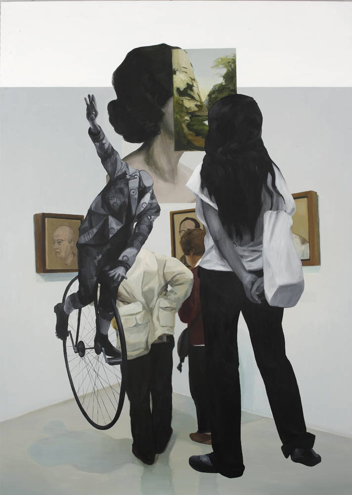 Sandra Gamarra (Perú) En orden de aparición, intento de autorretrato I, 2012