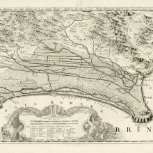 LAZIO (Italia. Región). Mapa general. 1693