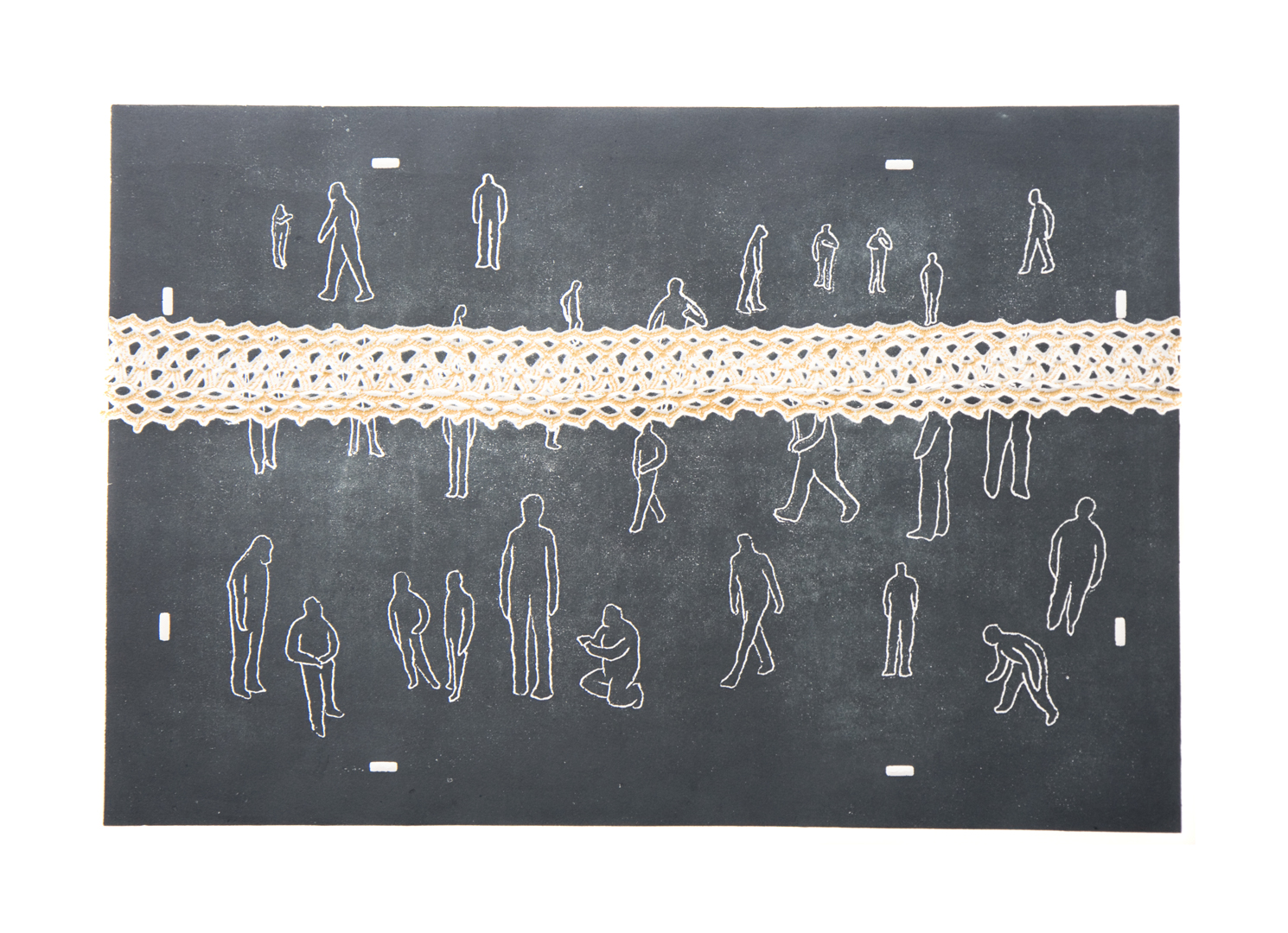 Vesna Drnovšek, The NIght, 2011, mixed techniques, 2011