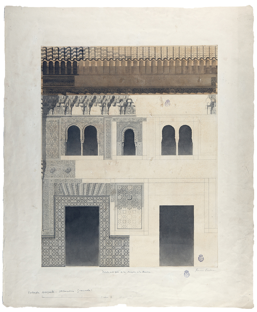 F.A.Contreras. Fachada Comares