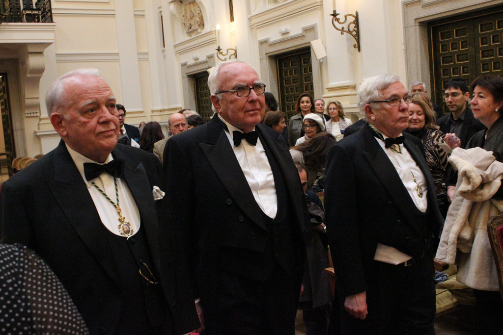 Acto de ingreso de D. Román Gubern 05