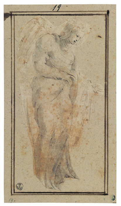 A. Berruguete, Estudio para un ángel