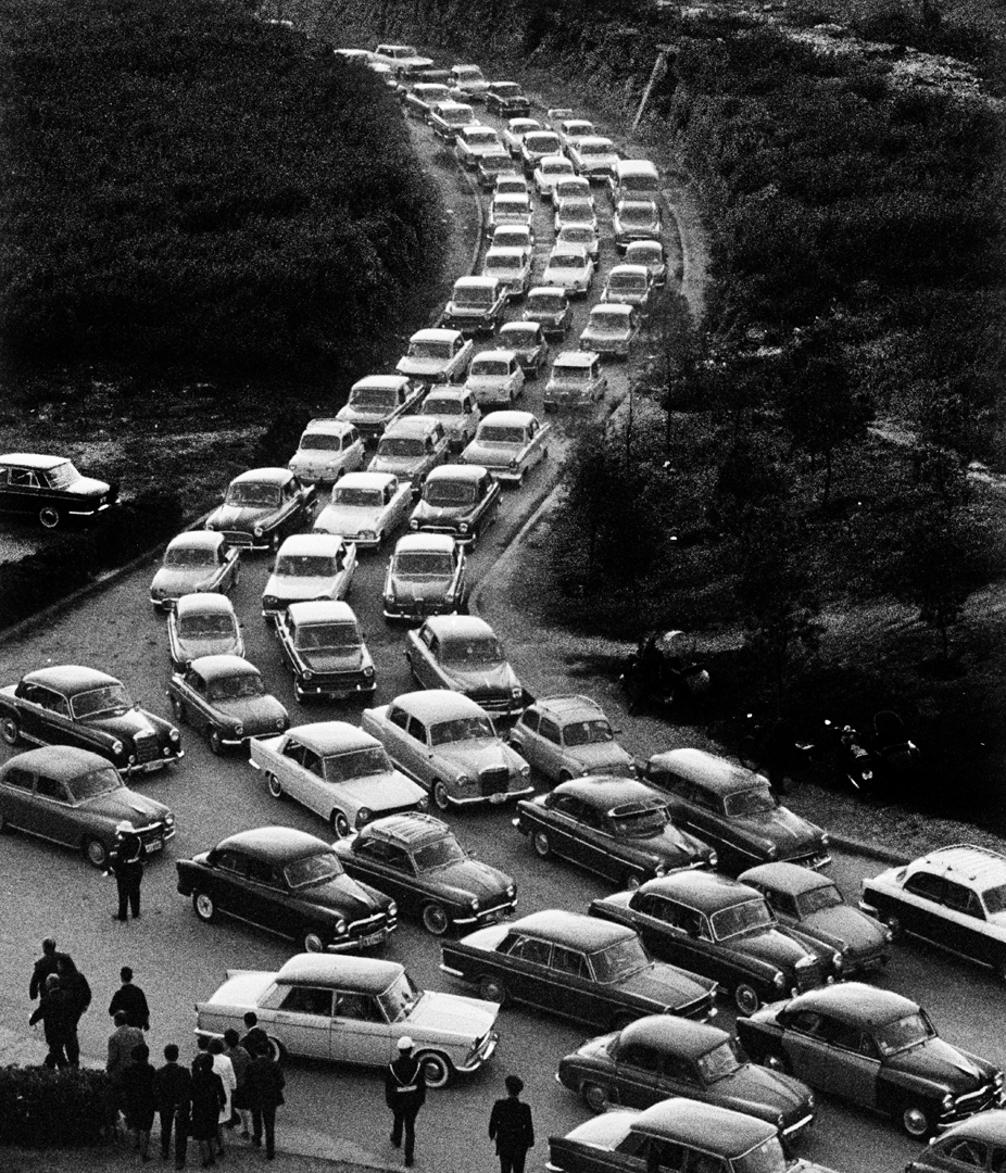 Seguidores del Barça, Camp Nou, 1963
