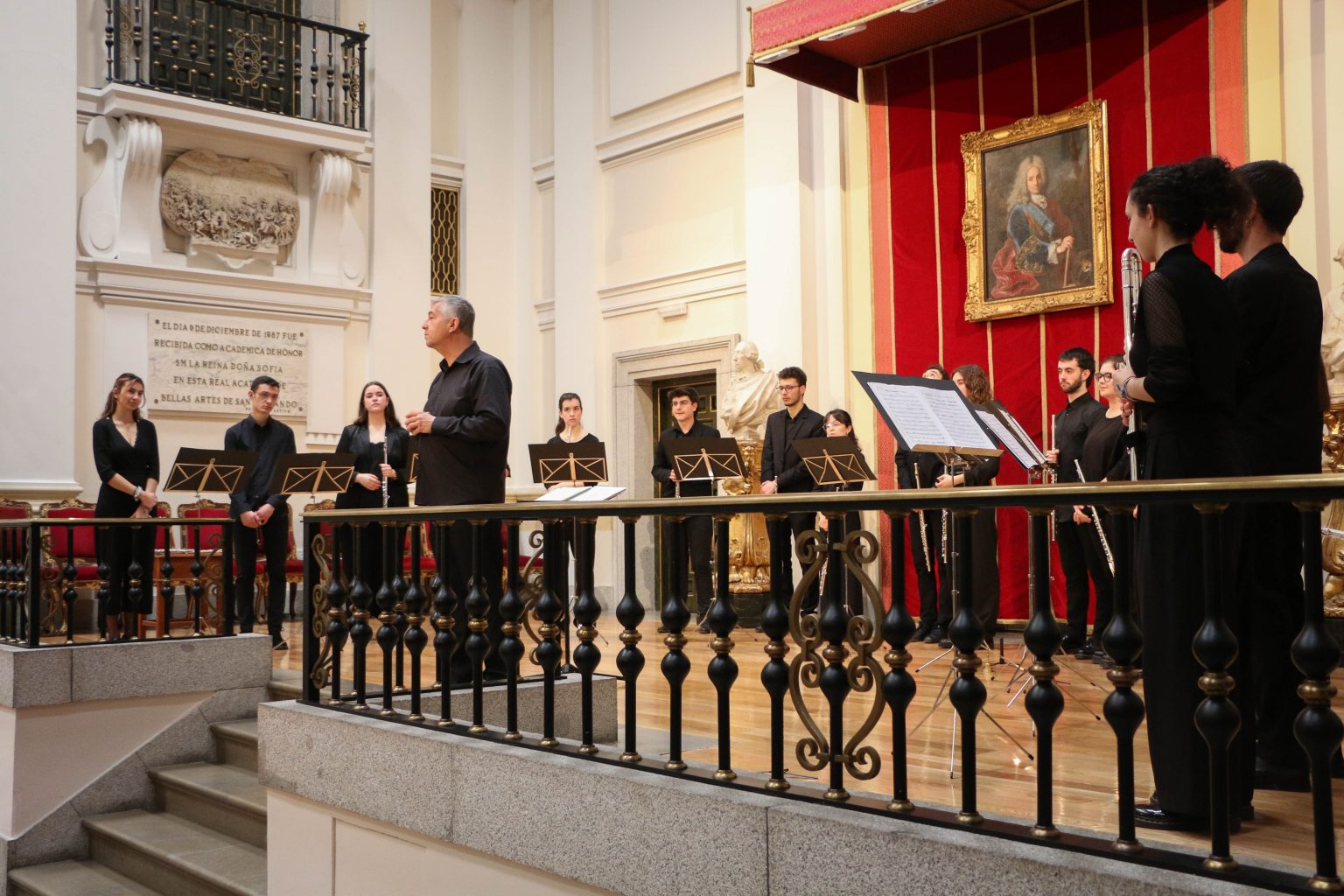 El arte de la flauta Real Academia de Bellas Artes de San Fernando